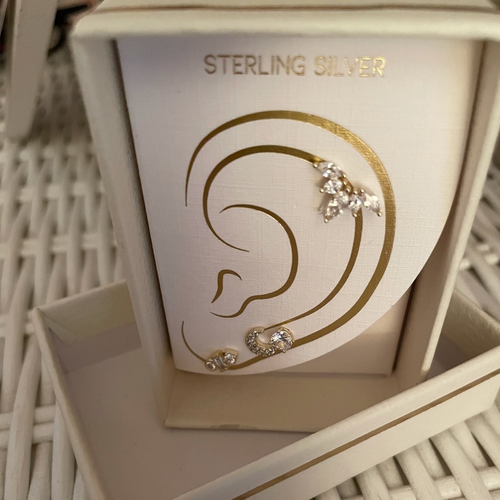 Sterling silver earrings